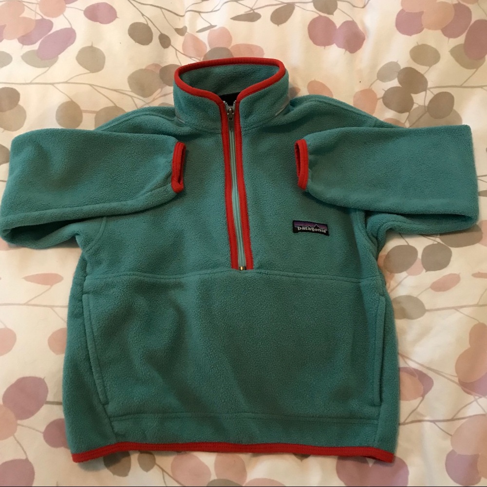 EUC size 5-6 Patagonia half-zip fleece